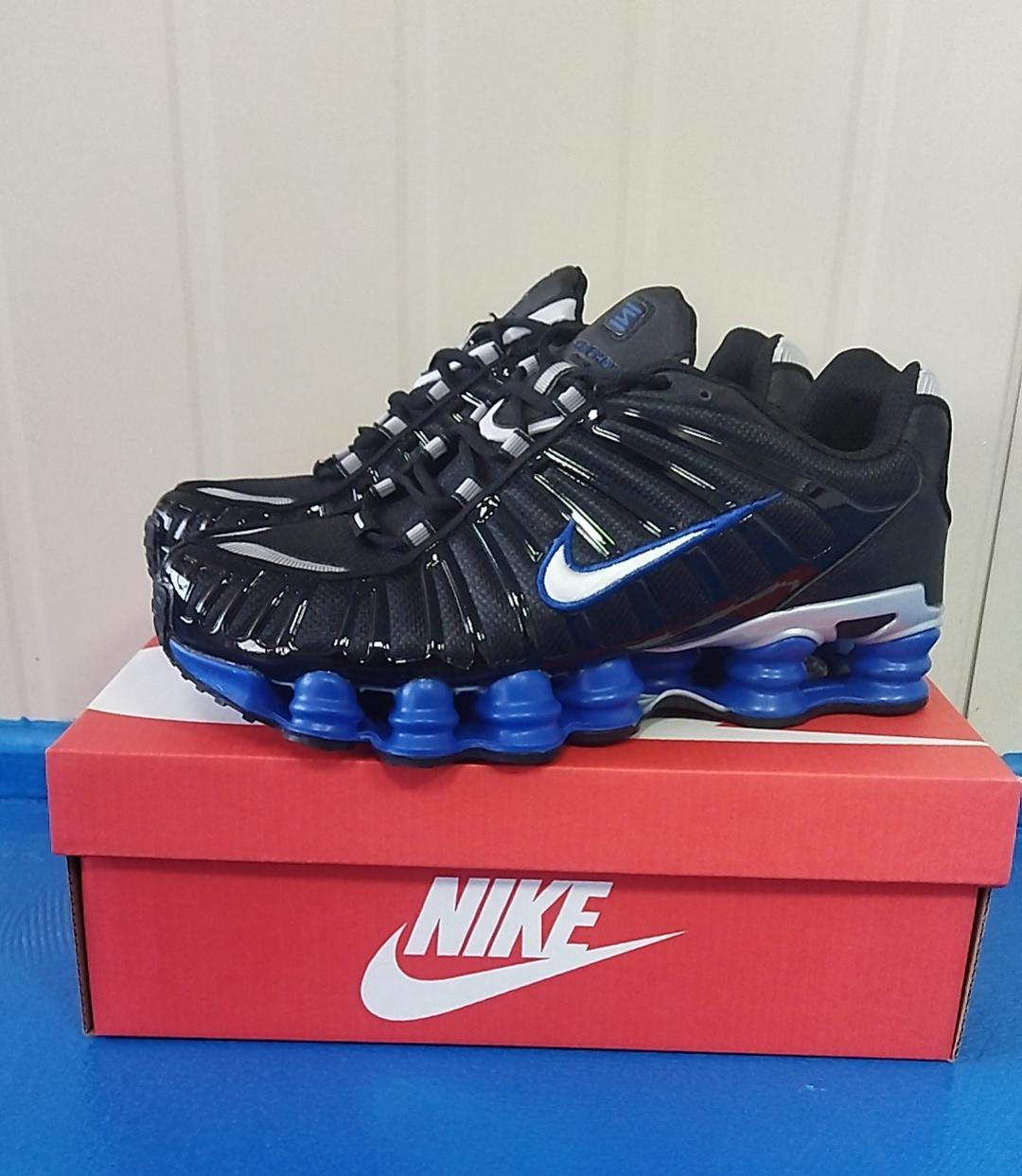 NIKE SHOX TL NOIR BLEU