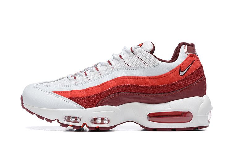 NIKE AIR MAX 95 ESSENTIAL BLANCHE ROUGE