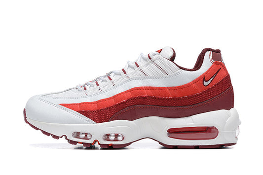 NIKE AIR MAX 95 ESSENTIAL BLANCHE ROUGE