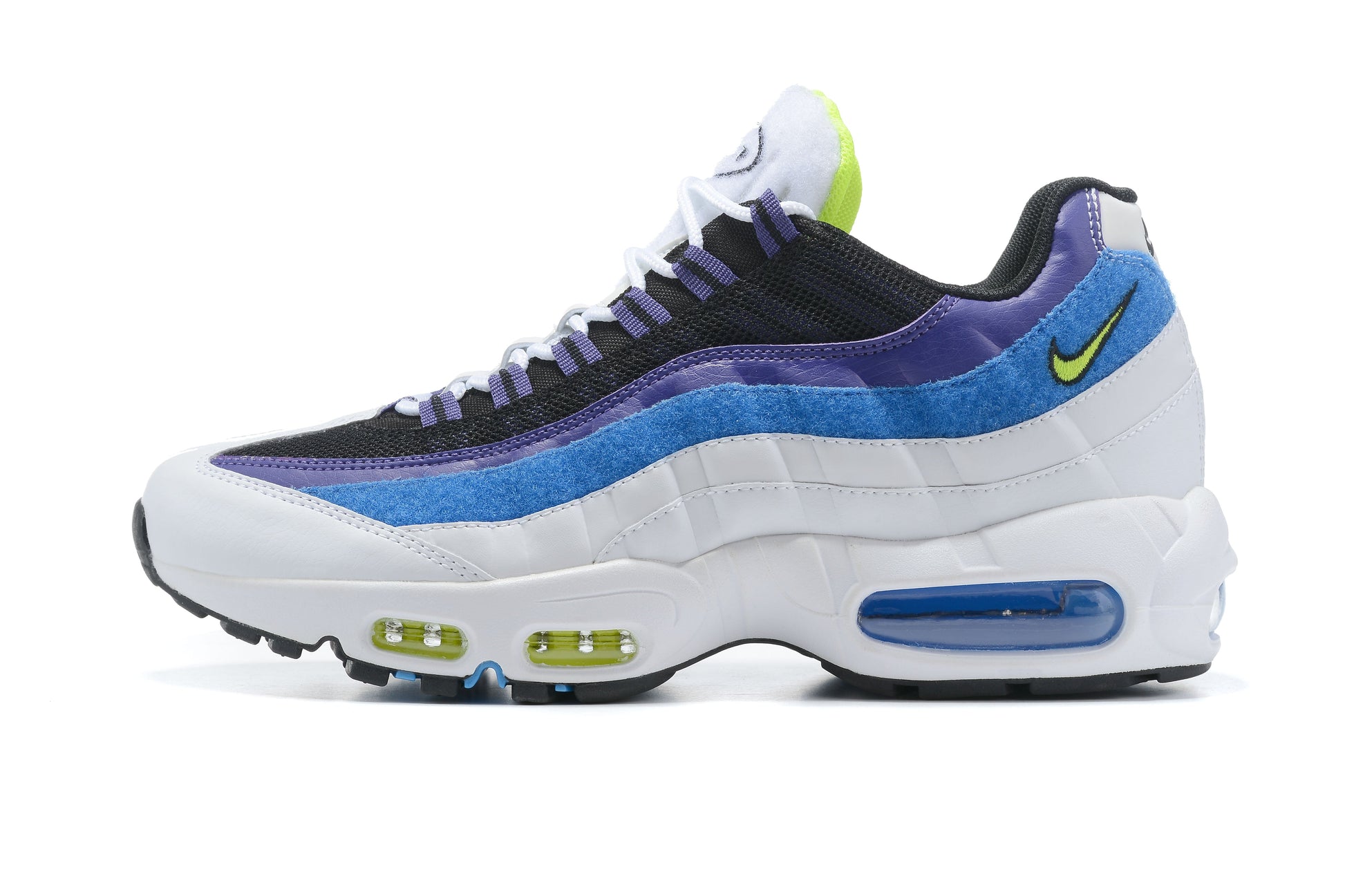NIKE AIR MAX 95 ESSENTIAL BLANCHE BLEU