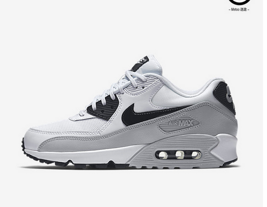 NIKE AIR MAX 90 GRIS BLANC