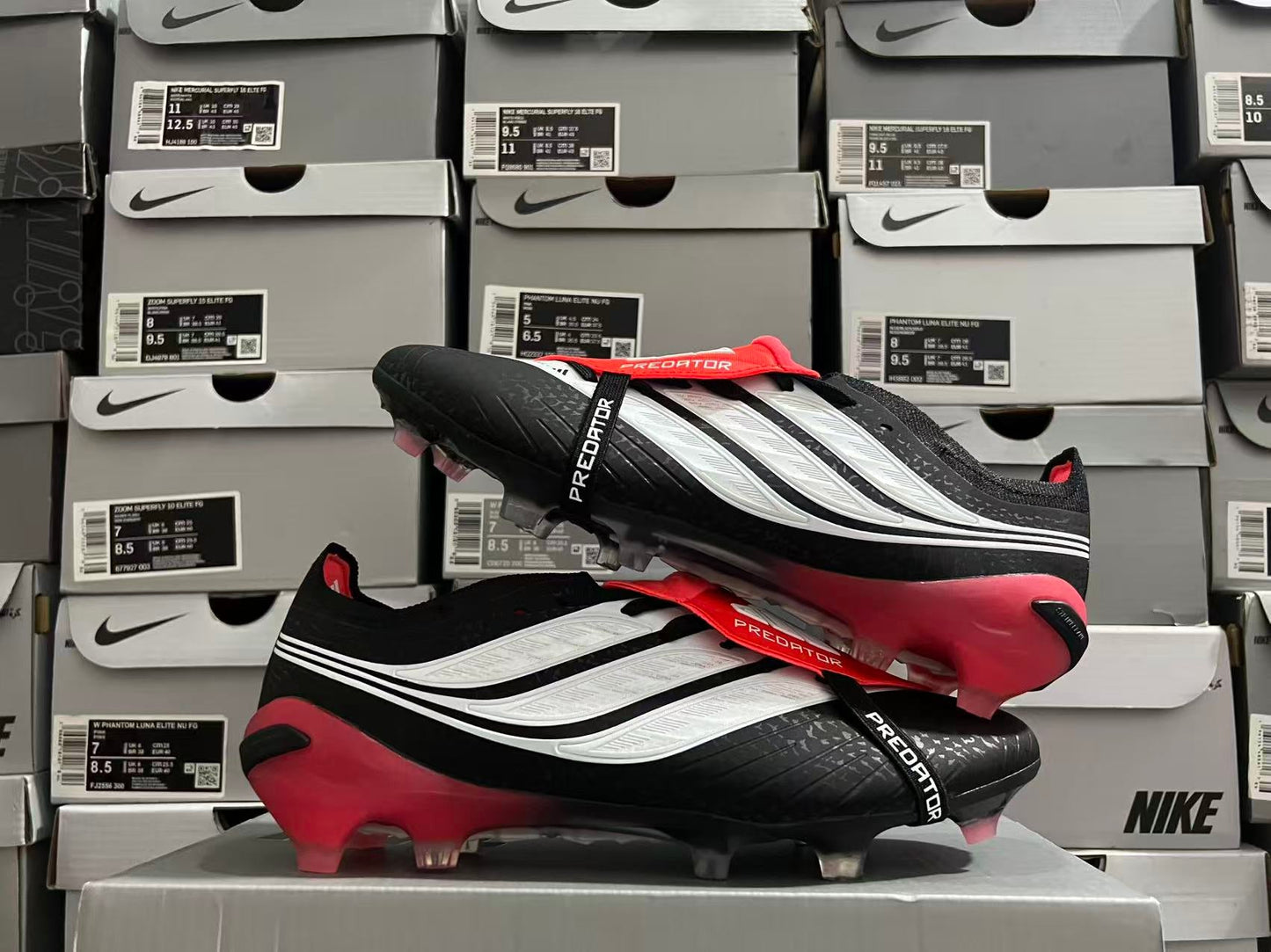 Adidas Predator League Fold-Over Tongue FG – Black – Domine le jeu avec précision & puissance