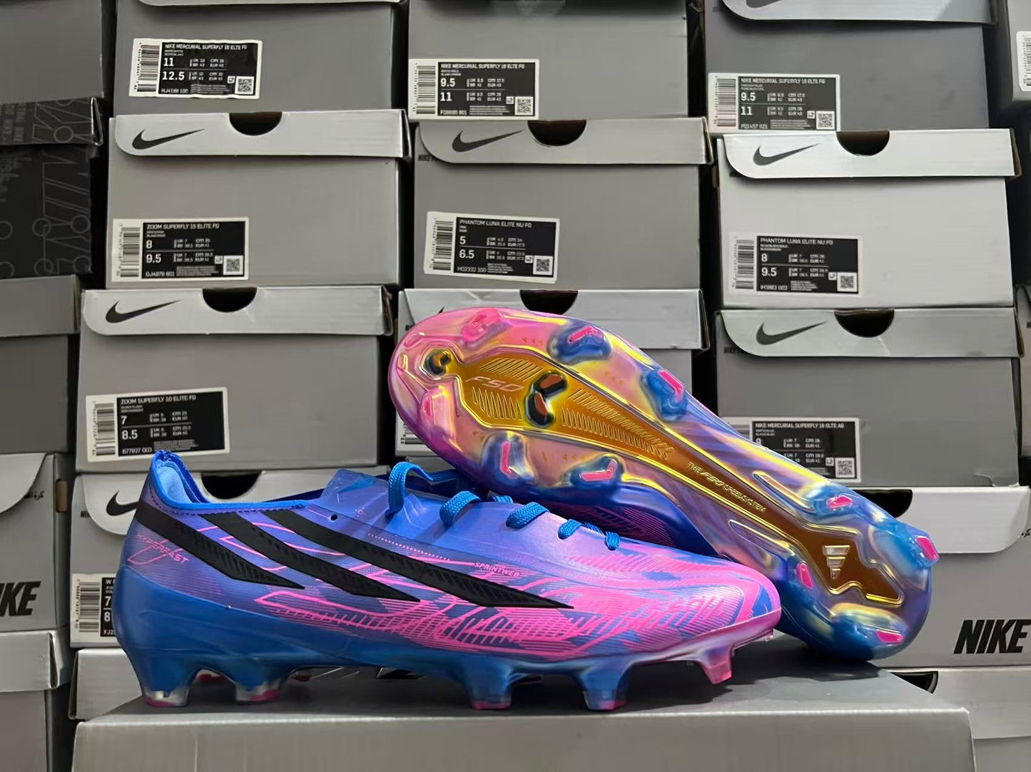 Adidas F50 Hyperfast Elite Crampon Basket de football