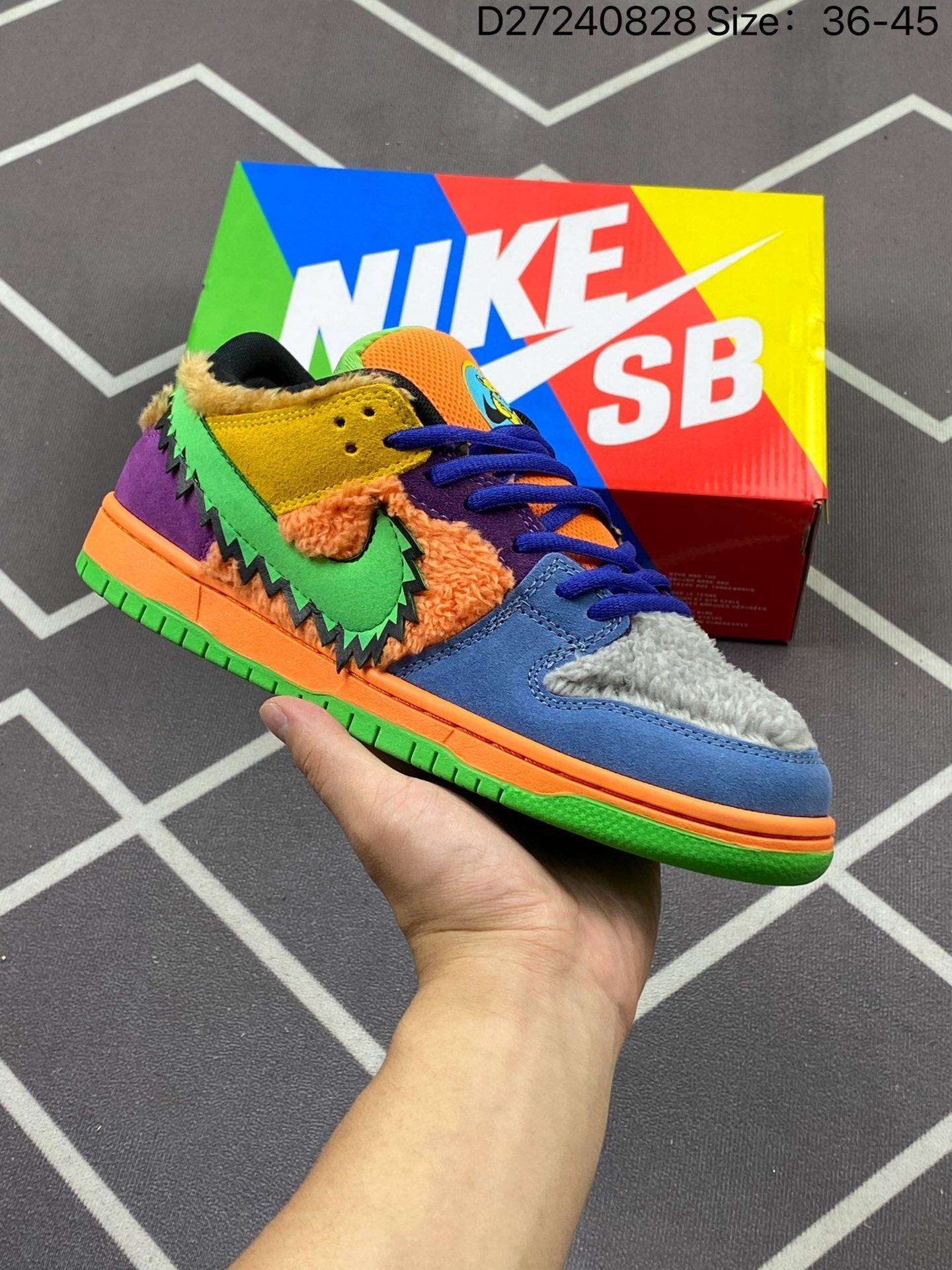 NIKE SB DUNK GRATEFUL DEAD BEARS