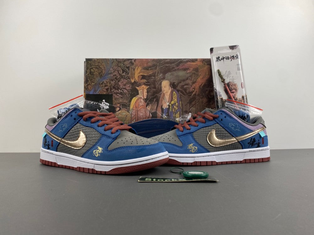 NIKE SB DUNK LOW CNY BLEU GRIS