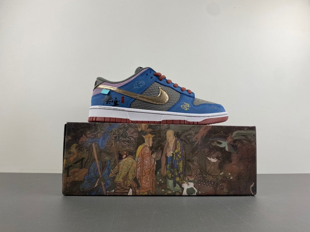 NIKE SB DUNK LOW CNY BLEU GRIS