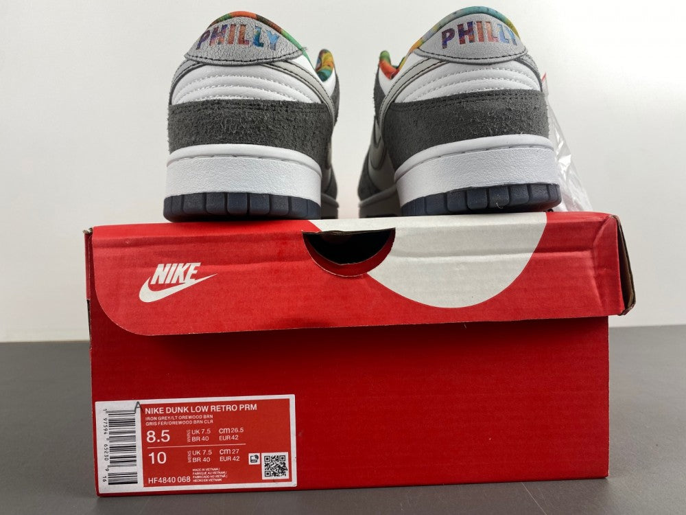 NIKE DUNK LOW GRIS & BLANC