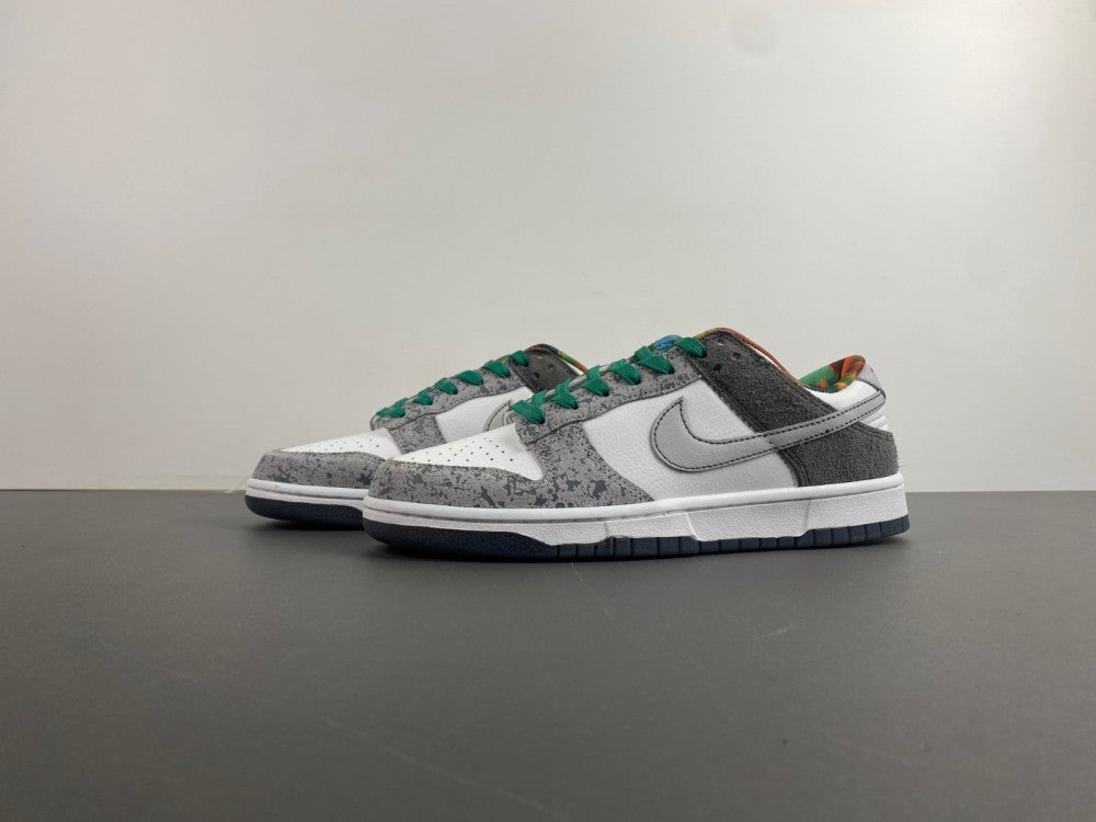 NIKE DUNK LOW GRIS & BLANC