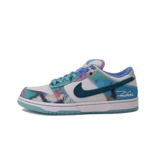 NIKE DUNK LOW BLEU BLANC