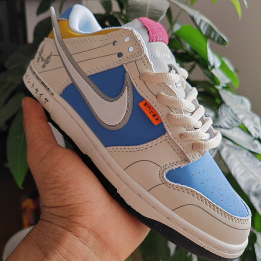 NIKE DUNK LOW BLEU BEIGE