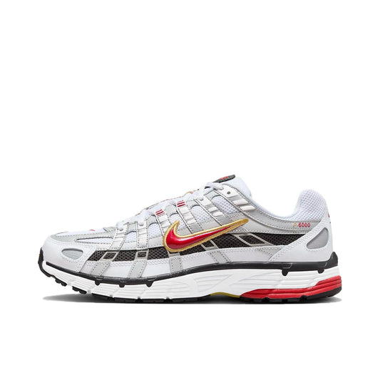 NIKE SNEAKERS P6000 BLANCHE ROUGE