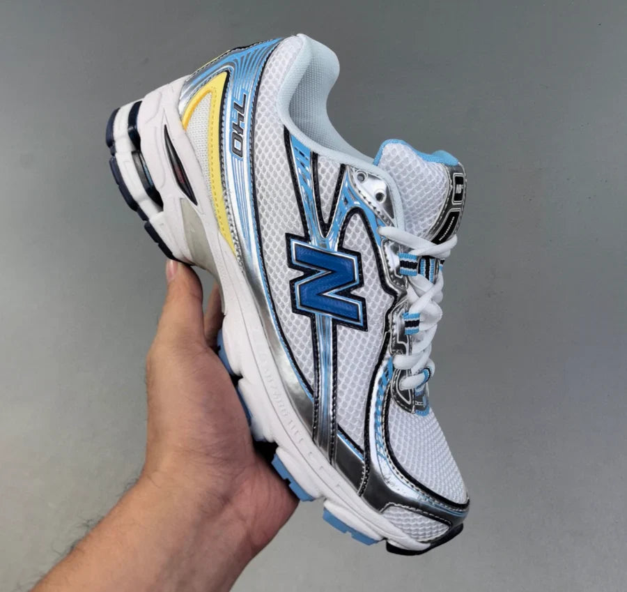 NEW BALANCE NB 740 Bleu Argent Blue/Silver
