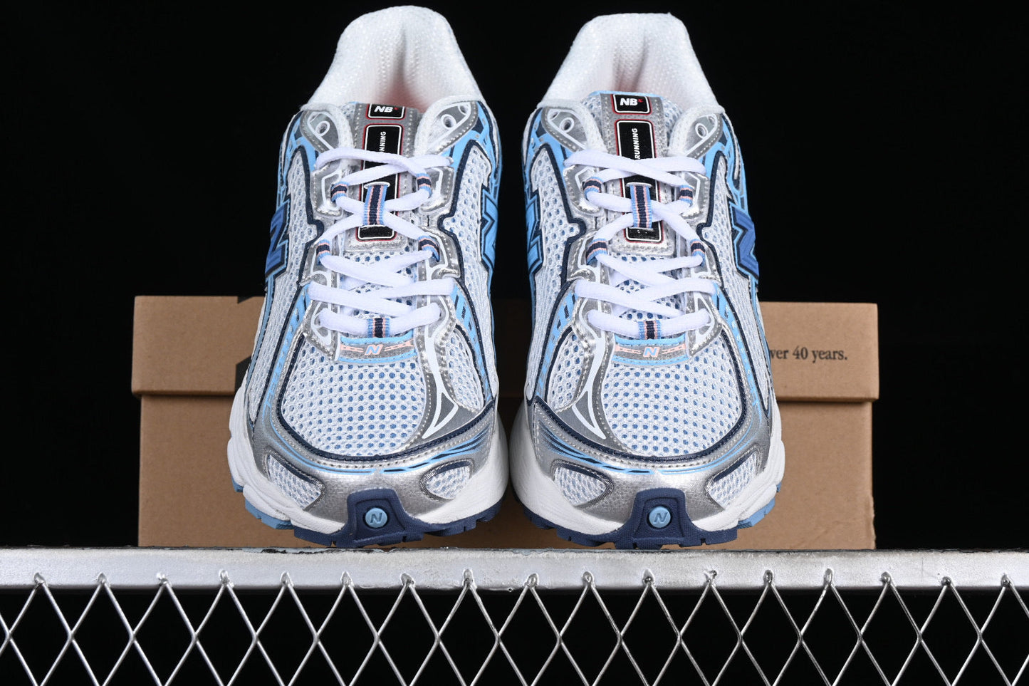 NEW BALANCE NB 740 Bleu Argent Blue/Silver