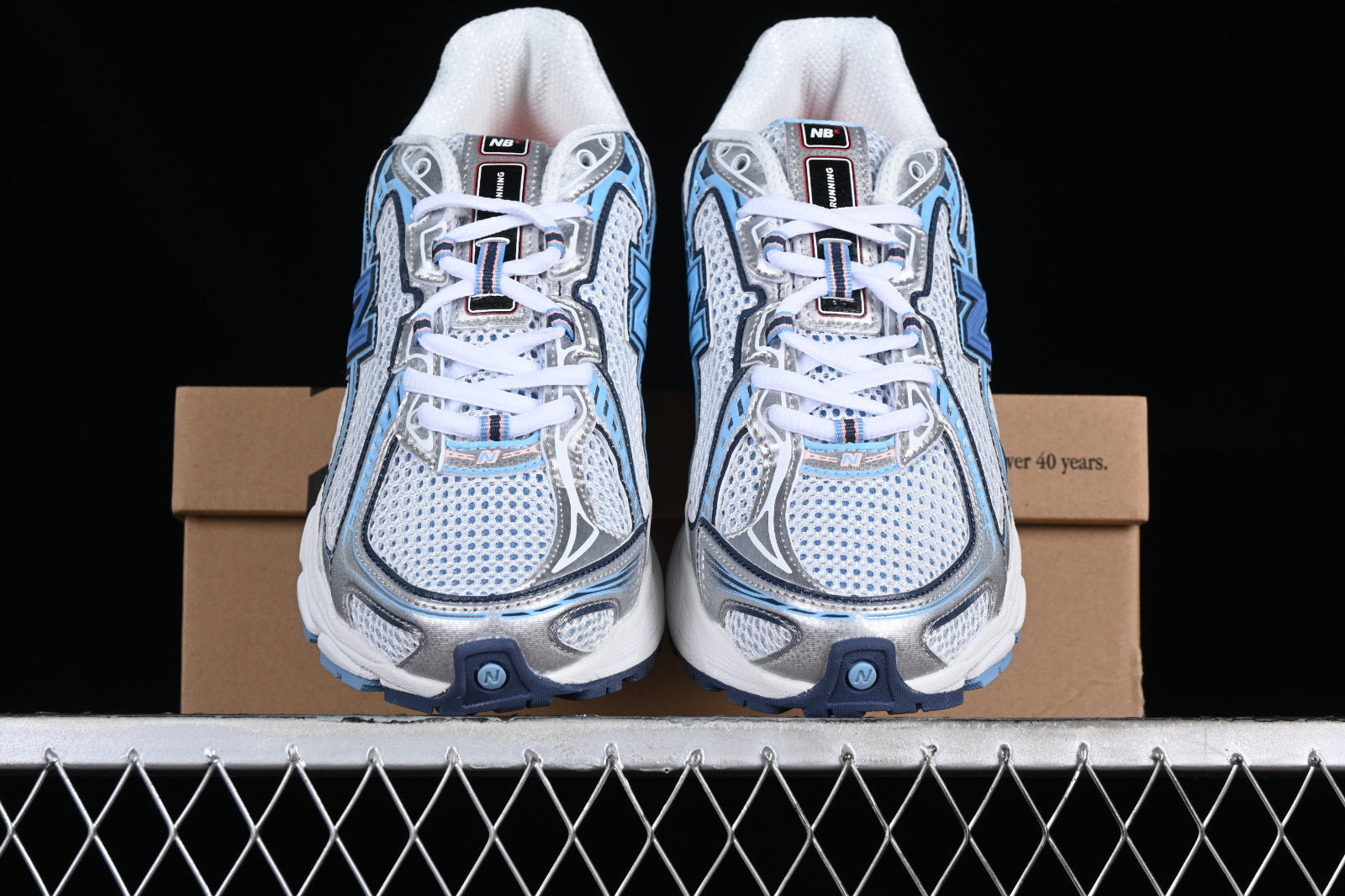 NEW BALANCE NB 740 Bleu Argent Blue/Silver