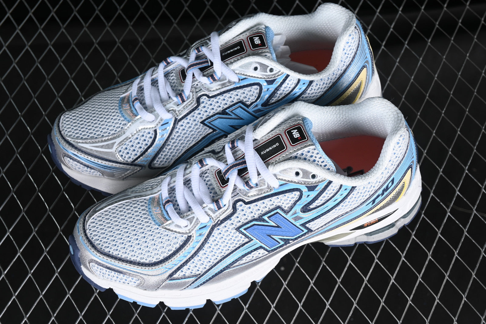 NEW BALANCE NB 740 Bleu Argent Blue/Silver