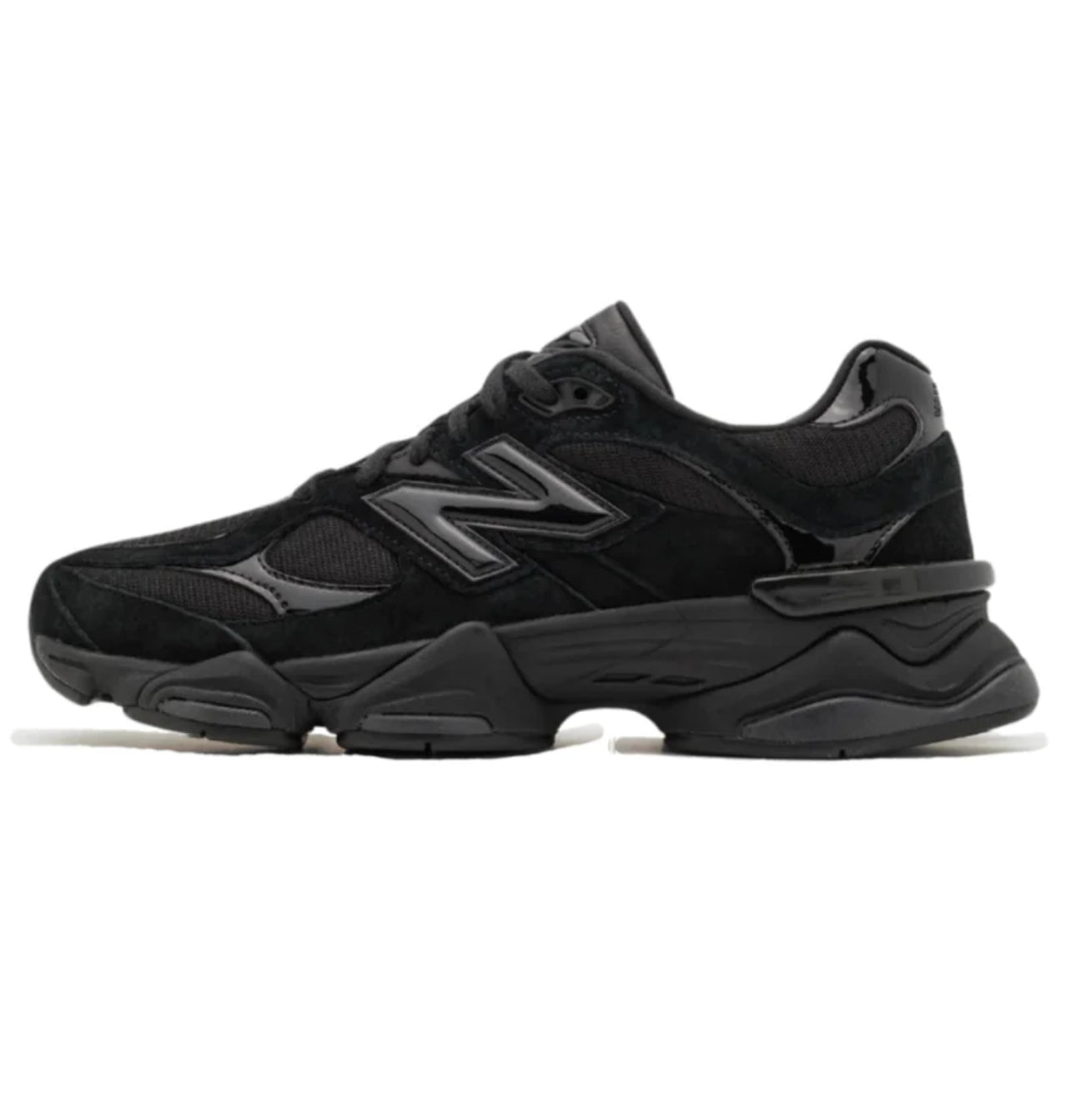 NEW BALANCE NB 9060 Triple Black Patent Noir