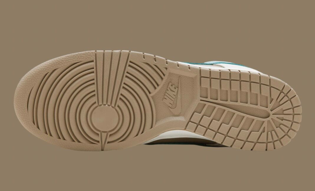 NIKE DUNK LOW KAKI TURQUOISE