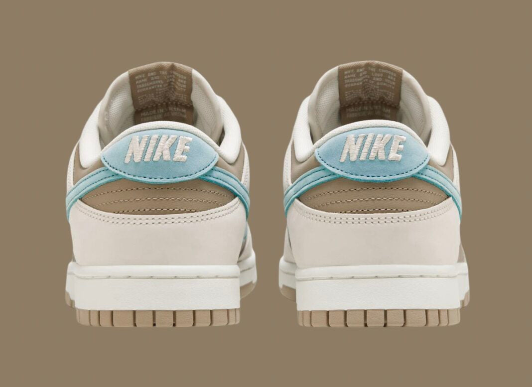 NIKE DUNK LOW KAKI TURQUOISE