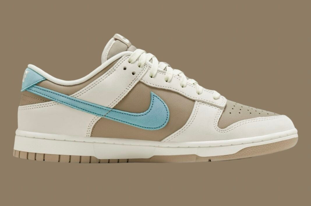 NIKE DUNK LOW KAKI TURQUOISE