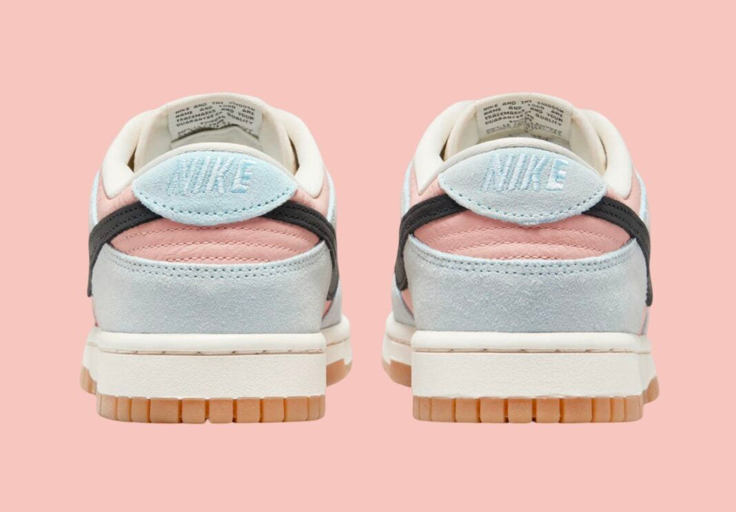 NIKE DUNK LOW ROSE BLEU PINK BLUE