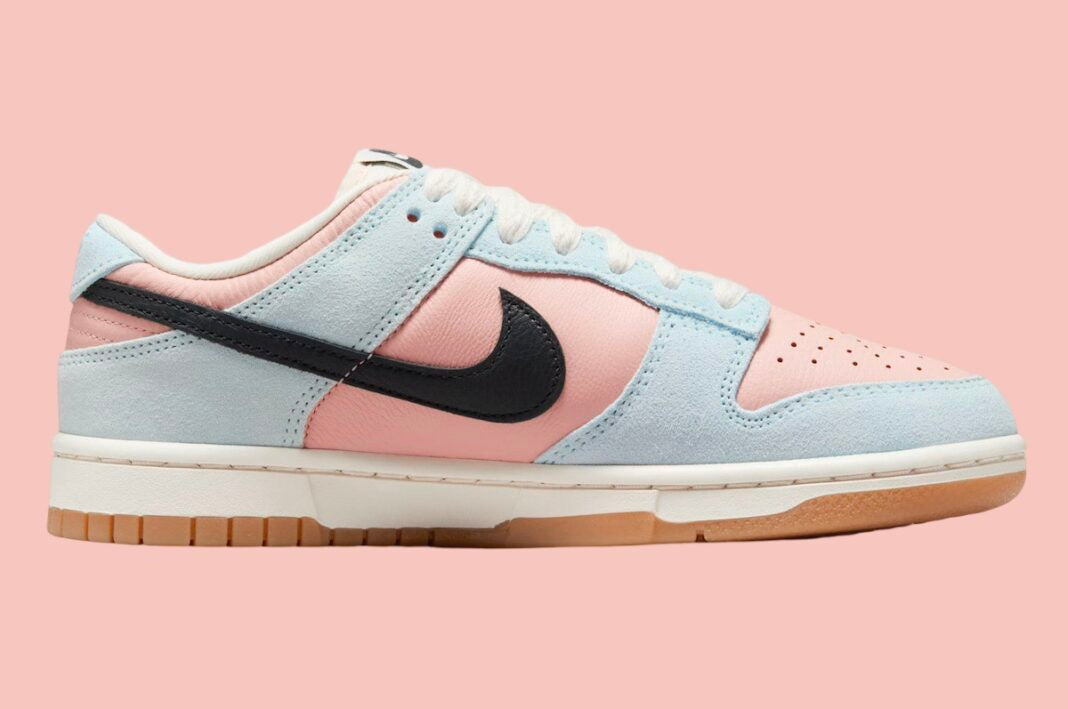NIKE DUNK LOW ROSE BLEU PINK BLUE