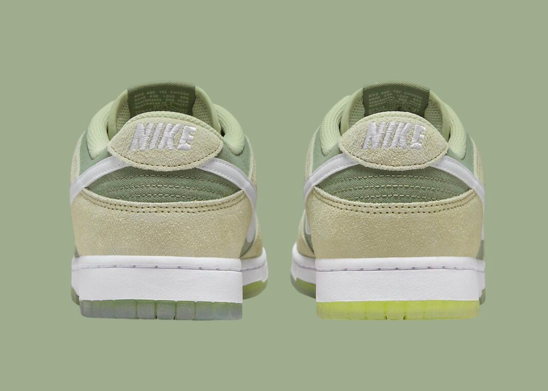 NIKE DUNK LOW OIL GREEN OLIVE VERT