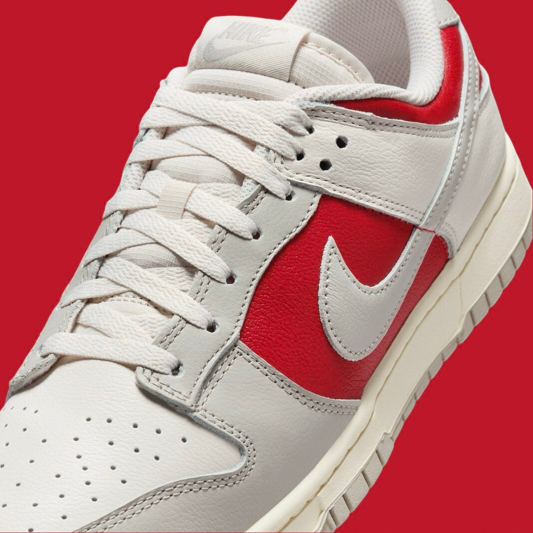 NIKE DUNK LOW RED GREY ROUGE GRIS
