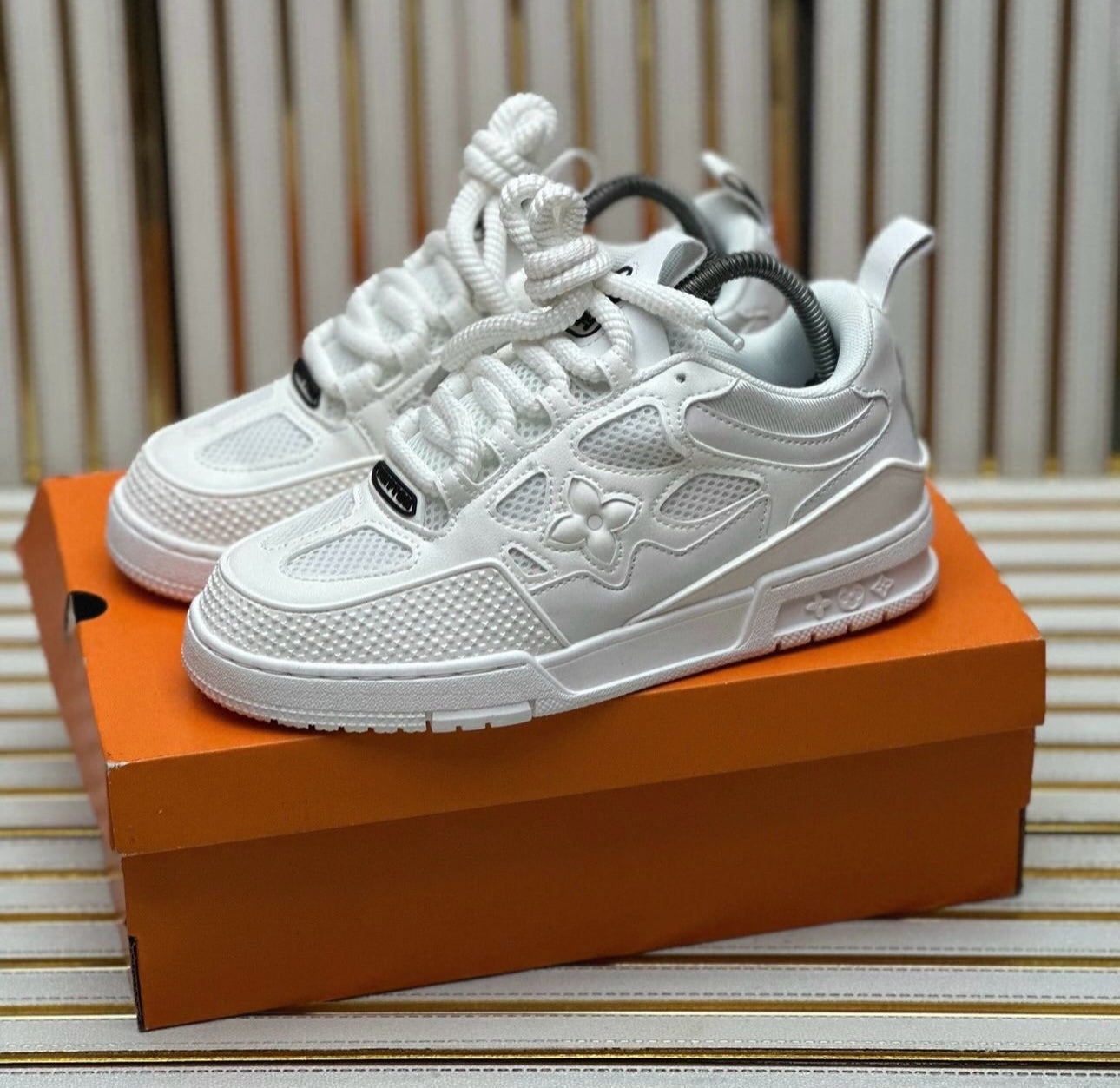 SNEAKERS LOUIS VUITTON SKATE BLANC