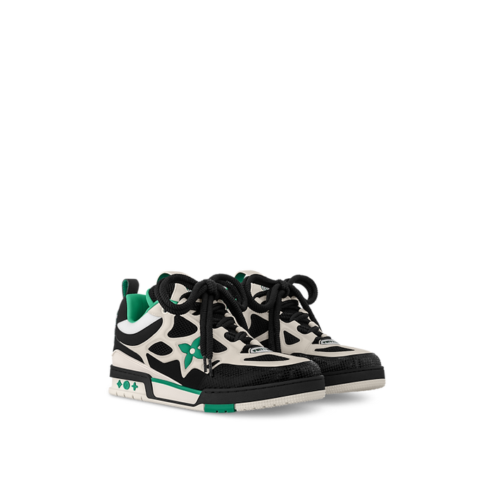 SNEAKERS LOUIS VUITTON SKATE NOIR VERT